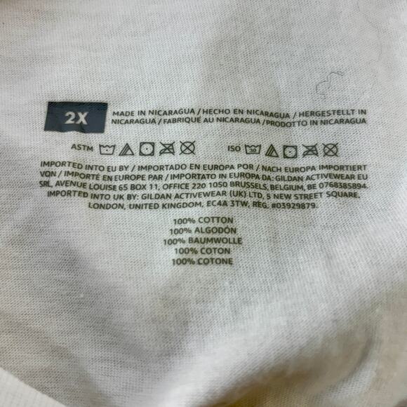 Tomato Pomodoro T-Shirt Women's Plus 2X White S/S 100% Cotton Cottagecore NWOT - Picture 3 of 3